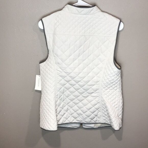 Charter Club Quilted Stand-Collar Vest - Picture 4 of 7